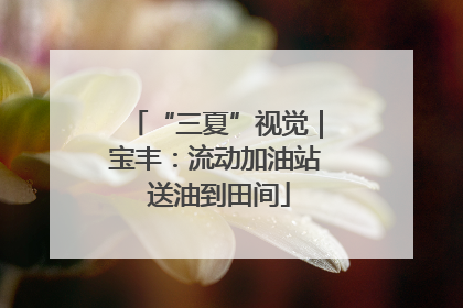 “三夏”视觉｜宝丰：流动加油站 送油到田间