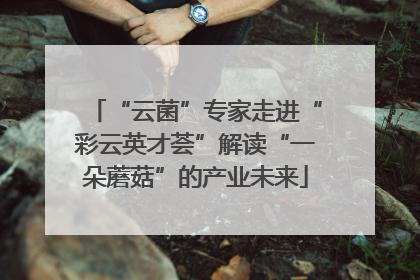 “云菌”专家走进“彩云英才荟”解读“一朵蘑菇”的产业未来