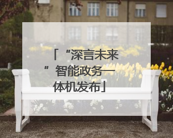 “深言未来”智能政务一体机发布