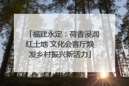 福建永定：荷香浸润红土地 文化会客厅焕发乡村振兴新活力