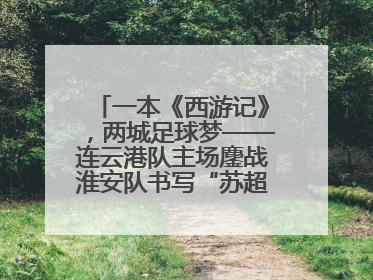 一本《西游记》，两城足球梦——连云港队主场鏖战淮安队书写“苏超”热血篇章