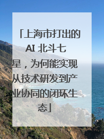 上海市打出的 AI 北斗七星，为何能实现从技术研发到产业协同的闭环生态