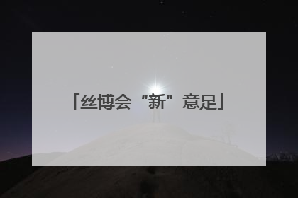 丝博会“新”意足