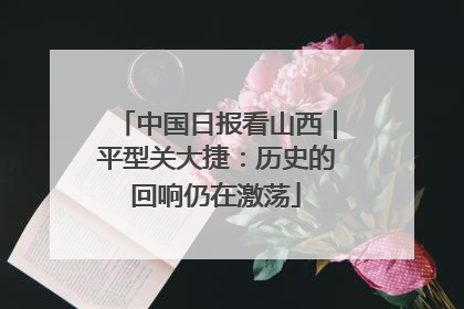 中国日报看山西｜平型关大捷：历史的回响仍在激荡
