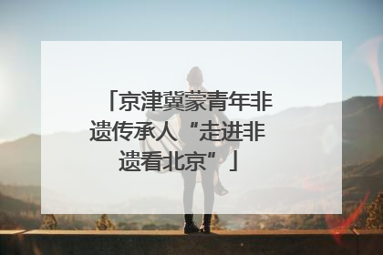 京津冀蒙青年非遗传承人“走进非遗看北京”