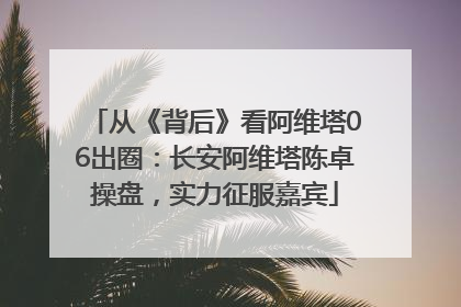 从《背后》看阿维塔06出圈：长安阿维塔陈卓操盘，实力征服嘉宾