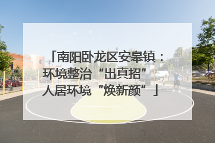 南阳卧龙区安皋镇：环境整治“出真招” 人居环境“焕新颜”