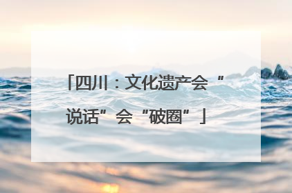 四川：文化遗产会“说话”会“破圈”