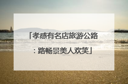 孝感有名店旅游公路：路畅景美人欢笑