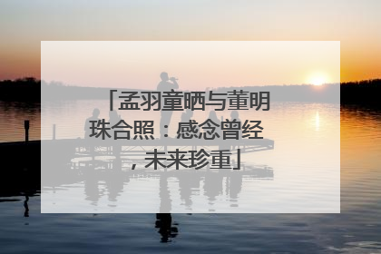 孟羽童晒与董明珠合照：感念曾经，未来珍重