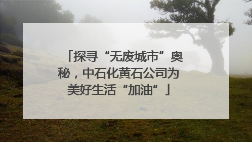 探寻“无废城市”奥秘，中石化黄石公司为美好生活“加油”