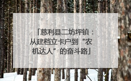 慈利县二坊坪镇：从建档立卡户到“农机达人”的奋斗路
