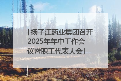 扬子江药业集团召开2025年年中工作会议暨职工代表大会