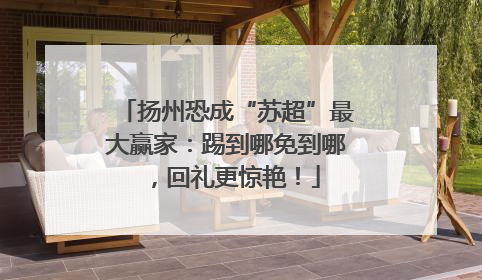 扬州恐成“苏超”最大赢家：踢到哪免到哪，回礼更惊艳！