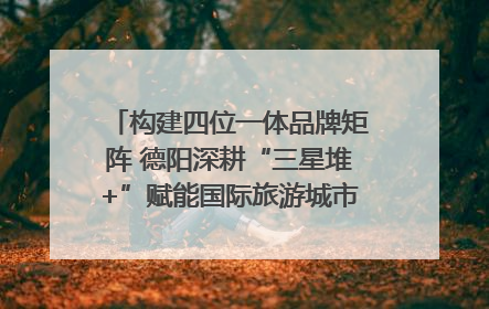 构建四位一体品牌矩阵 德阳深耕“三星堆+”赋能国际旅游城市建设｜文旅局长说