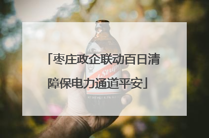 枣庄政企联动百日清障保电力通道平安