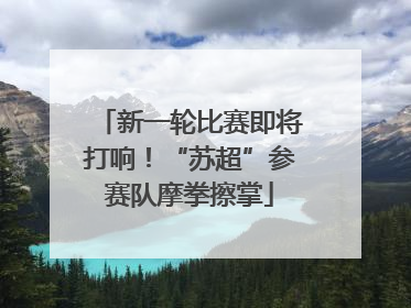 新一轮比赛即将打响！“苏超”参赛队摩拳擦掌
