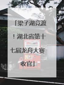 梁子湖竞渡！湖北省第十七届龙舟大赛收官