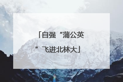 自强“蒲公英”飞进北林大