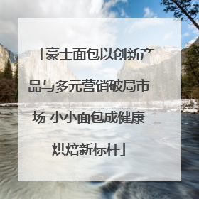 豪士面包以创新产品与多元营销破局市场 小小面包成健康烘焙新标杆