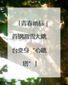 青春地标｜首钢滑雪大跳台变身“心跳塔”