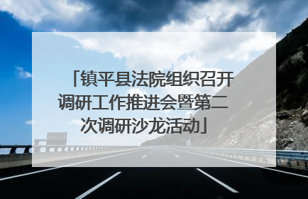 镇平县法院组织召开调研工作推进会暨第二次调研沙龙活动