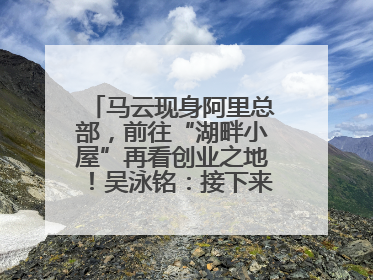 马云现身阿里总部，前往“湖畔小屋”再看创业之地！吴泳铭：接下来将以饱和式投入的打法，聚焦于几大核心战役