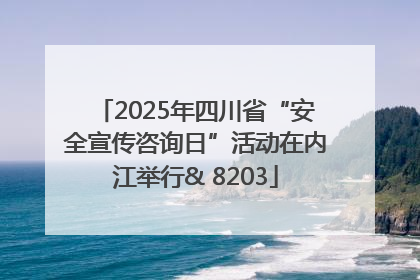 2025年四川省“安全宣传咨询日”活动在内江举行& 8203