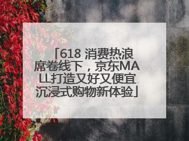 618 消费热浪席卷线下，京东MALL打造又好又便宜沉浸式购物新体验