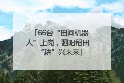 66台“田间机器人”上岗，泗阳稻田“耕”兴未来
