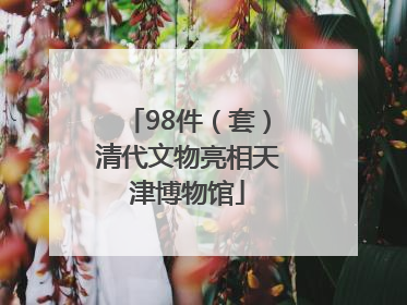 98件（套）清代文物亮相天津博物馆